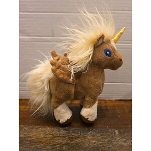 Vintage 2004 Neopets Brown Uni Plush Limited Too 7" Stuffed Animal READ
